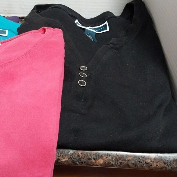 5 Karen Scott Tee Shirts...Size L/XL - Picture 4 of 10